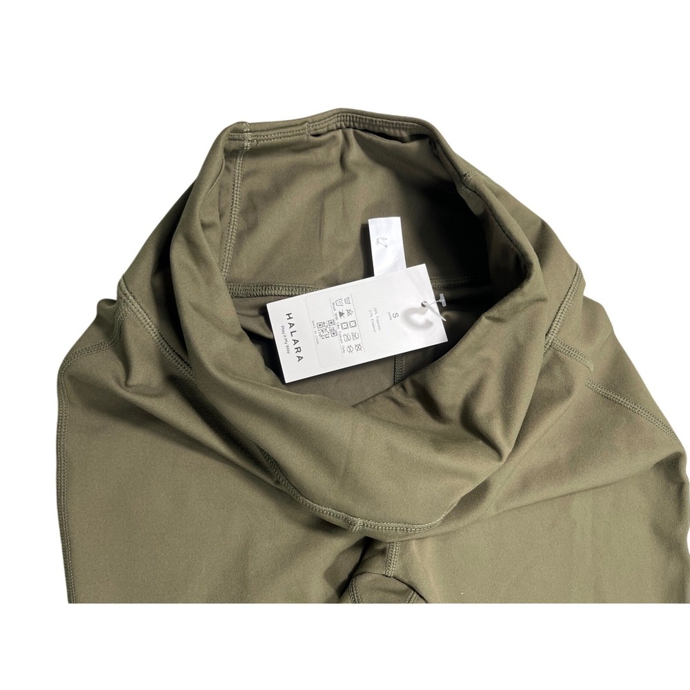 NWT Halara Womens Small Olive Green High Waisted Active Pants - Picture 3 of 3